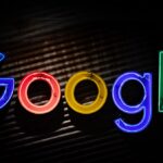 Google logo neon light signage